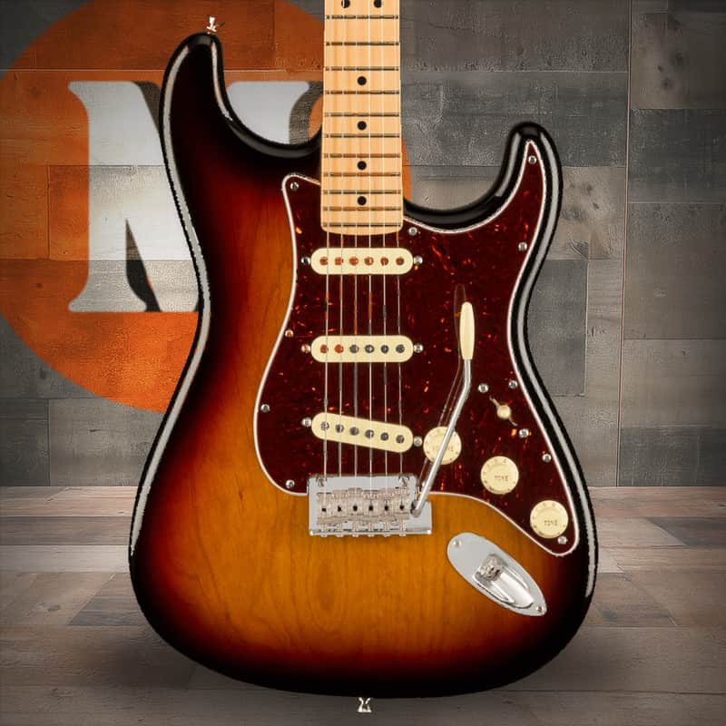 Fender American Professional II Stratocaster Maple Fingerboard - 3-Color Sunburst image 1