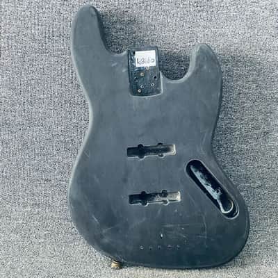Black 4 String J Jazz Bass Style Body image 1