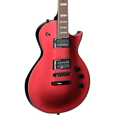 ESP LTD EC-256FM Electric Guitar, Candy Apple Red Satin image 1