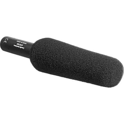 Audio-Technica AT875R Line + Gradient Short Shotgun Condenser Microphone, Black image 2