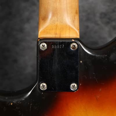 1961 Fender Jazzmaster - Sunburst - OHSC image 7