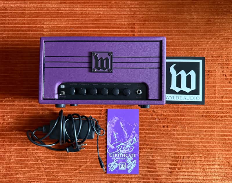 Wylde Audio Wylde Audio 50 - 50W Mini Amp Head - Limited Edition Purple 2026 - Purple