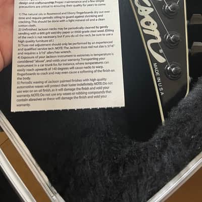 Jackson Custom Shop KV2 King V Dan Lawrence Signed Custom Graveyard Art 2005 image 8