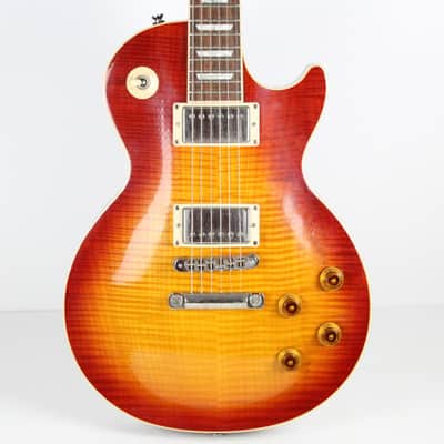 2004 Vintage Gibson Les Paul Standard Premium Plus Cherry Burst AAA Maple Flame Top ~Good Wood Era~ +OHSC USA image 3