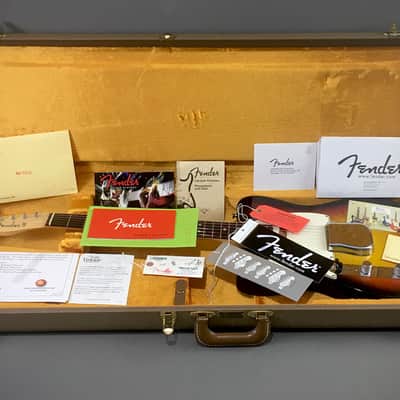 LEFTY! Fender American Vintage 64 Reissue 2012 NOS Relic Classic Sunburst Tele Nitro Made in USA 7.2 Lb G&G HSC Rare image 20
