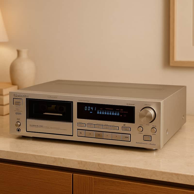 Pioneer CT-S610 Rare Vintage Cassette Deck Warranty 3-Head 3-Motor Working image 1