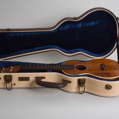 C. F. Martin  Style 2-K Concert Ukulele (2014), ser. #1819492, two-tone fabric hard shell case. image 10