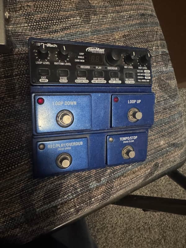 DigiTech JML2 JamMan Stereo 2010s - Blue image 1
