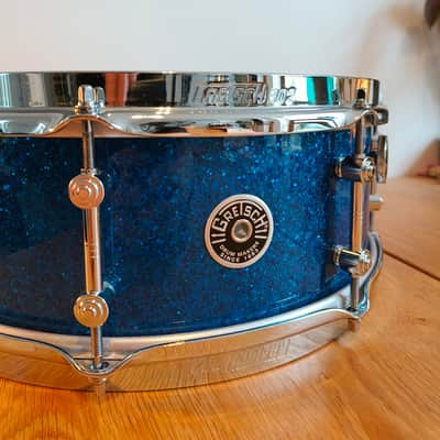 Limited Edition Gretsch Mike Johnston 5.5x14" Brooklyn Standard Snare Drum in Blue Glass image 2