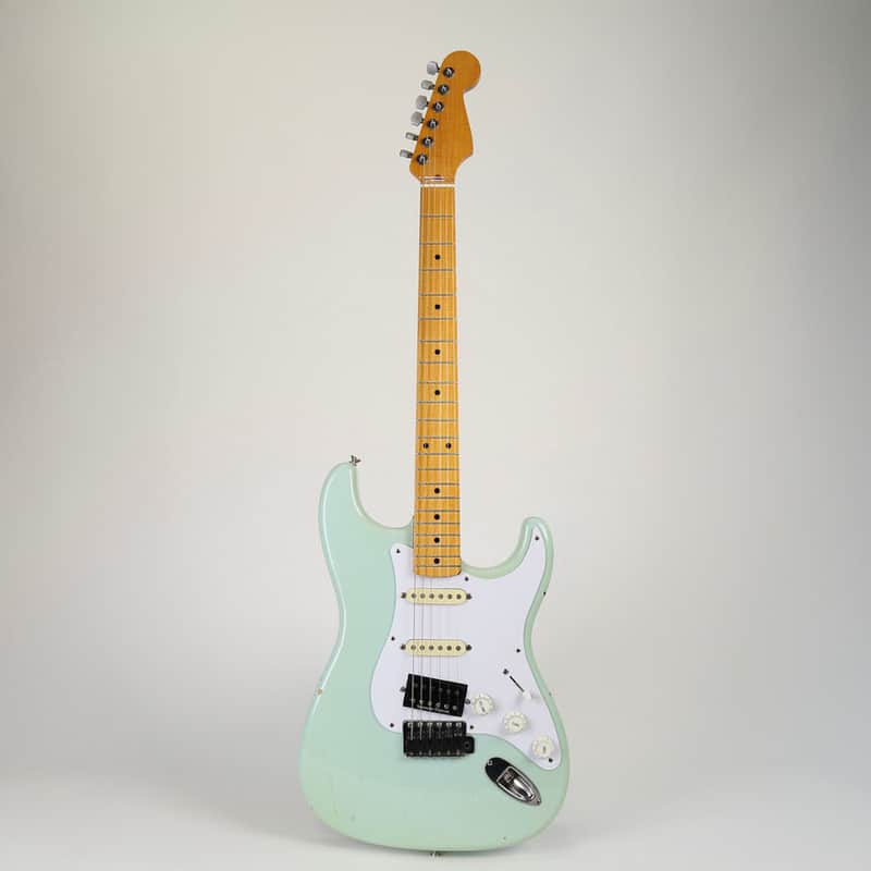 フェルナンデス ギター ストラト カスタム セイモアダンカン グリーンデイ フェルナンデス ギター ストラト カスタム セイモアダンカン グリーン