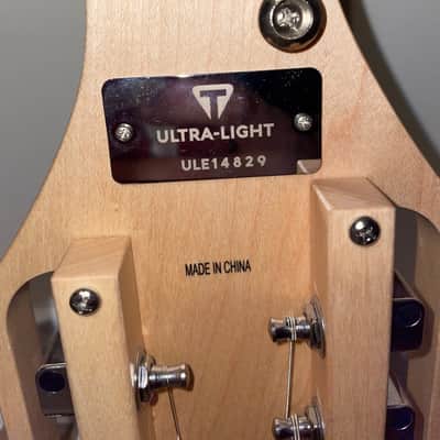 Traveler Ultra-Light Electric Travel Guitar 2010s - Natural image 6