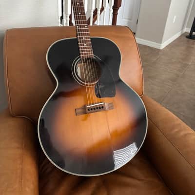 1992 Gibson J-100 Vintage Sunburst Acoustic Electric LR Baggs HiFi J100 Jumbo image 3
