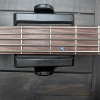 Schecter Charles Berthoud CB-5 Signature - See-Thru Black Satin - 5-String - EMG Active - Excellent image 6