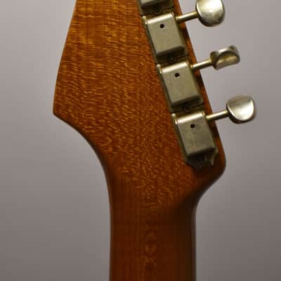 2021 Fender Custom Shop LTD GC Double Bound Stratocaster Journeyman Relic Aztec Gold w/OHSC image 6