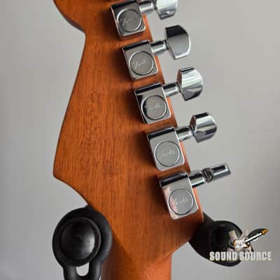 Used FENDER USA Acoustasonic Strat tsnb w/deluxe bag image 6