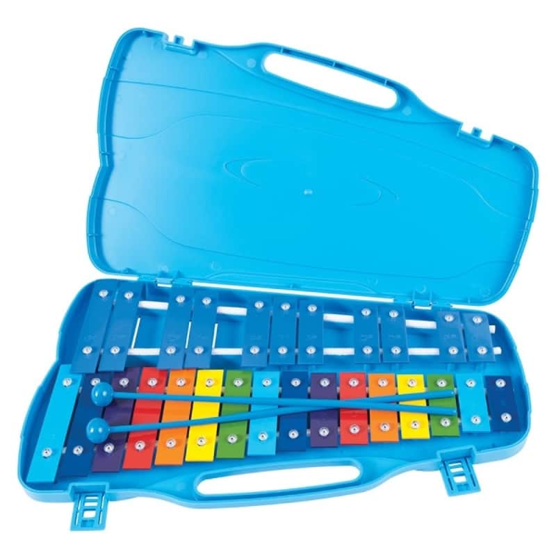 Performance Percussion PP27CK 27 Note Glockenspiel, Coloured Metal Keys image 1
