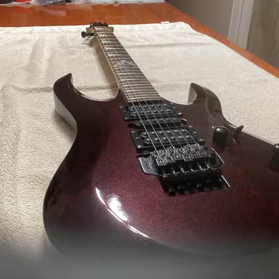 Cort X-6 VPR 90’s - Red/Crimson Snakeskin image 1