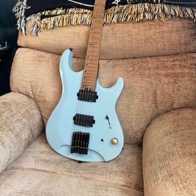 Harley Benton Dullahan-FT 24 Progressive Series 2020s - Ice Blue EMG Pickups image 1