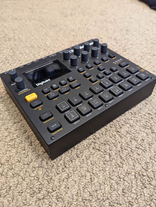 Elektron Digitakt 2017 - 2024 - Black image 1