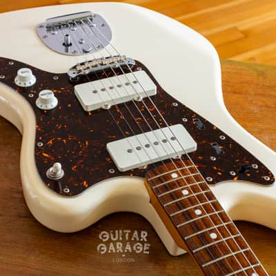 2014 Fender Japan Jazzmaster 62 Vintage Reissue Olympic White Tortoishell - cool MIJ! image 13