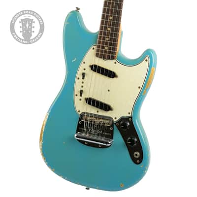 1966 Fender Mustang Daphne Blue #133078 image 1