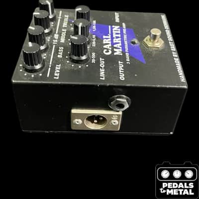 Carl Martin 3 Band Parametric Pre-Amp 2010s - Black - X18913 image 4