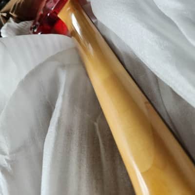 B.C. Rich Mockingbird acrylic lucite 2000s - red image 8