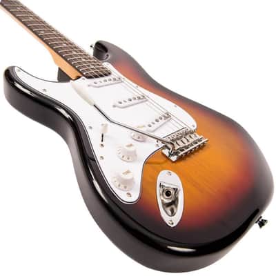 Vintage Reissued LV6SSB Left-handed Sunset Sunburst image 3