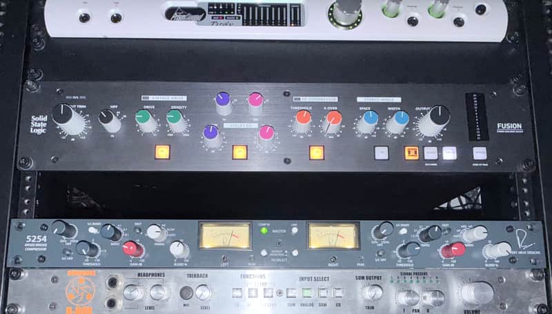 Solid State Logic Fusion Rackmount Audio Processor 2018 - Present - Black image 1