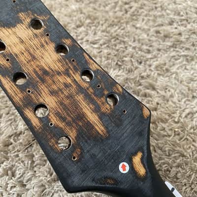 Sunburst 8 String Mandolin, Mahogany Body, Rosewood Fingerboard Neck image 15