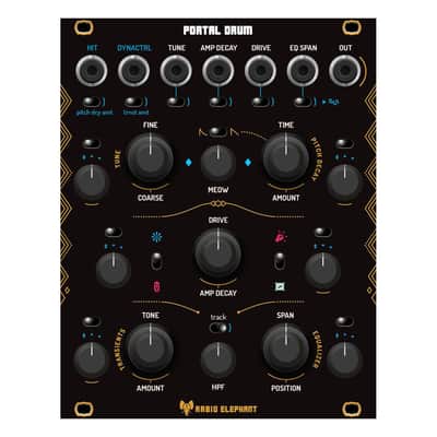 Rabid Elephant Portal Drum Eurorack Module image 2