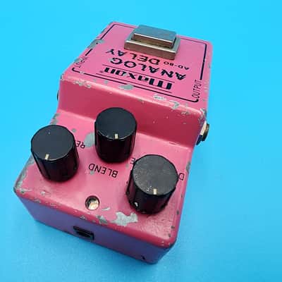 Vintage 80s Maxon AD-80 Analog Delay Guitar Effect Pedal Original Bass MIJ Japan image 9