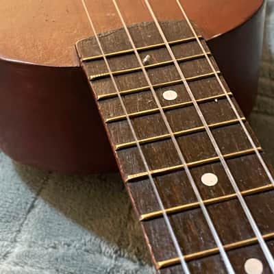 Harmony handmade vintage antique used ukulele Uke 1950's / 1960's - mahogany image 12