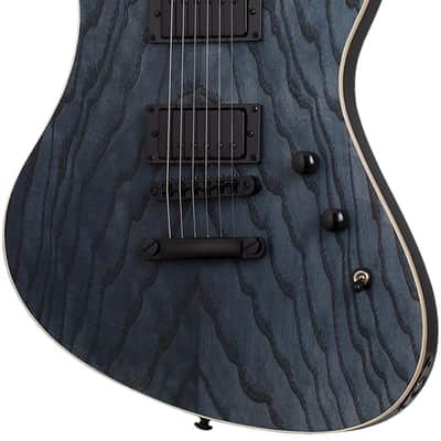 Schecter Avenger Standard Electric Guitar. Charcoal Satin image 1