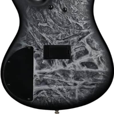 Ibanez SR300EDX Standard Electric Bass  Black Ice Frozen Matte image 3