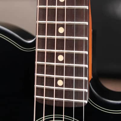 Fender Acoustasonic Standard Telecaster Electric Guitar - Black image 8