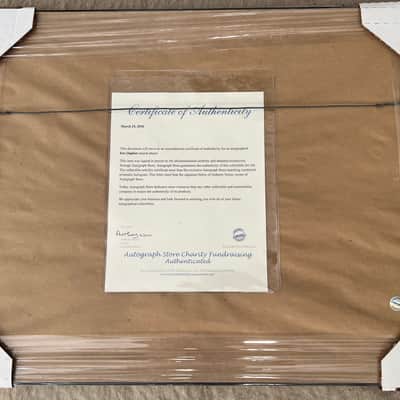 Autographed Eric Clapton Timepieces Vol. II Live in the Seventies 1988 Framed image 4