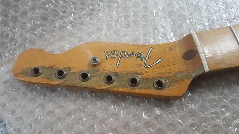 1956 FENDER TELECASTER MAPLE NECK USA - V SHAPE image 1
