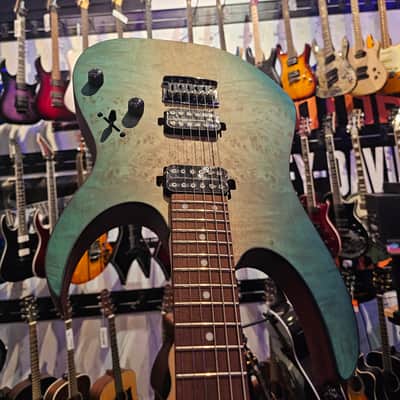 Ibanez RG421PB-CHF Standard 2020 - Present - Caribbean Shoreline Flat image 5