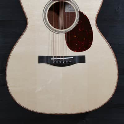 Santa Cruz  Custom OM Hand Made Guitar Quilted Sapele / Moon Spruce image 3