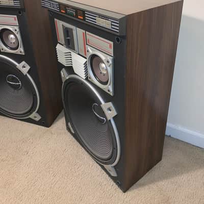 RARE 1984 Pioneer CS-705 4-Way 200W Hi-Fi Speakers, Oak, Near Mint Condition image 6