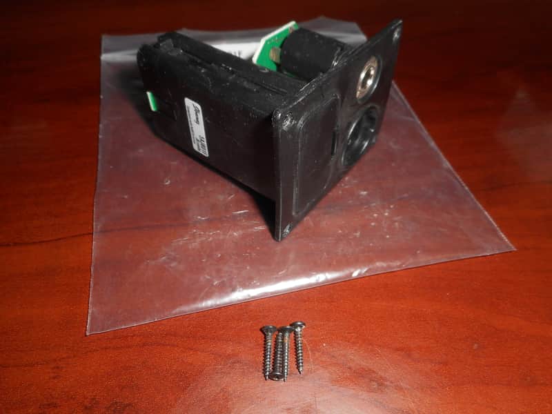 Ibanez Battery Box, Jack Combo, Takes 2 AA Batteries, 5AJB01F image 1