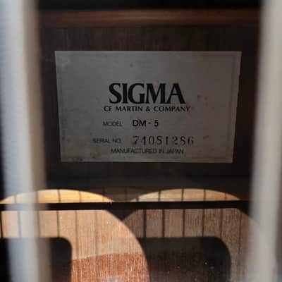 Immagine Sigma DM- 5 Acoustic Guitar - 4