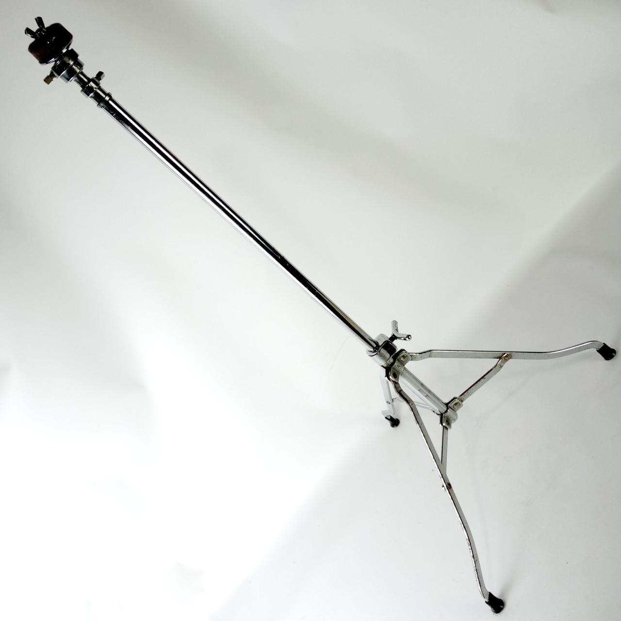 Rogers Swan-Leg Straight Cymbal Stand Cleveland Holiday Vintage 60s USA Chrome* — main photograph