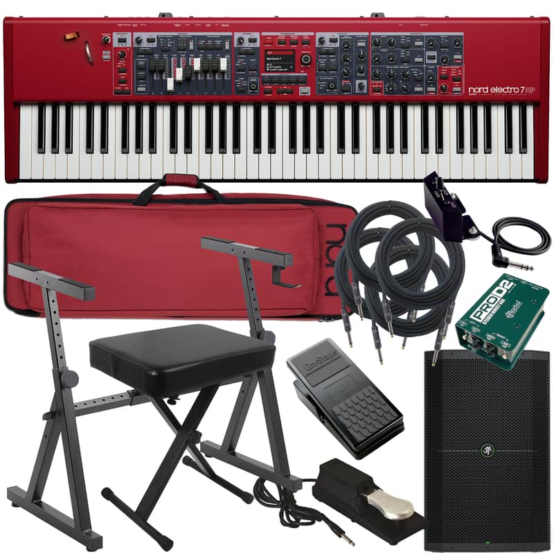 Immagine Nord Electro 7 HP 73 Stage Keyboard COMPLETE STAGE BUNDLE [Pre-Order] - 1