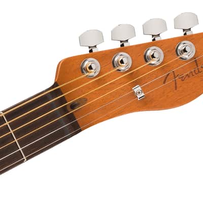 Fender FINNEAS Sig Acoustasonic Player Telecaster with Bag Rosewood FB Cappuccino Fade with Bag image 5