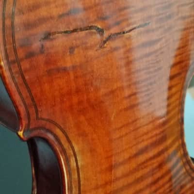 Mauchant, Rouver Violin Mirecourt 1800 - Oil image 9