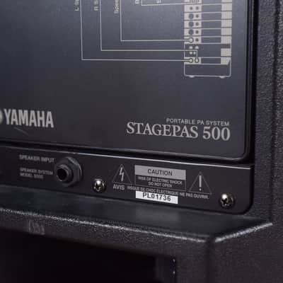 Yamaha Stagepas 500 Passive Speaker Pair (No Mixer) (church owned) CG00LN5 image 6