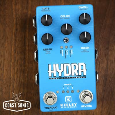 Keeley Electronics Hydra Stereo Reverb & tremolo