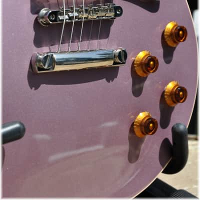 GIBSON® Custom Shop Custom Pro Les Paul Heather Poly Electric Guitar + HSC image 5